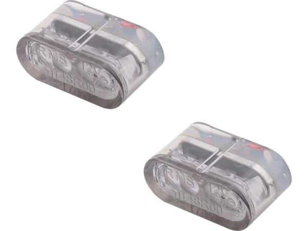 Little Star-MX1 PRO Modul Turn Signal Height(mm): 8,5 , Width(mm): 20 , Depth(mm): 10, Approved for front and rear, vertical and horizontal installation Tinted LED — изображение 2