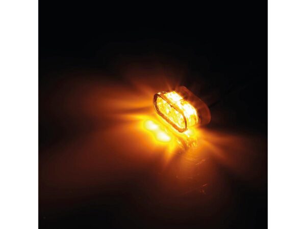 Little Star-MX1 PRO Modul Turn Signal Height(mm): 8,5 , Width(mm): 20 , Depth(mm): 10, Approved for front and rear, vertical and horizontal installation Tinted LED — изображение 3