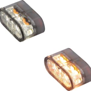 Little Star-MX1 PRO Modul Turn Signal/Position Light Height(mm): 8,5 , Width(mm): 20 , Depth(mm): 10, Approved for front, vertical and horizontal installation Tinted LED