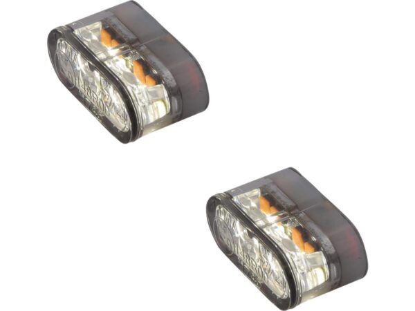 Little Star-MX1 PRO Modul Turn Signal/Position Light Height(mm): 8,5 , Width(mm): 20 , Depth(mm): 10, Approved for front, vertical and horizontal installation Tinted LED — изображение 3