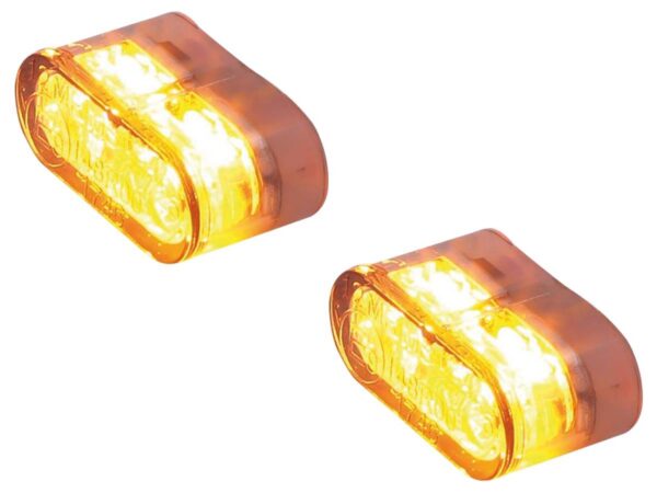 Little Star-MX1 PRO Modul Turn Signal/Position Light Height(mm): 8,5 , Width(mm): 20 , Depth(mm): 10, Approved for front, vertical and horizontal installation Tinted LED — изображение 4