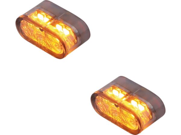 Little Star-MX1 PRO Modul Turn Signal/Position Light Height(mm): 8,5 , Width(mm): 20 , Depth(mm): 10, Approved for front, vertical and horizontal installation Tinted LED — изображение 6