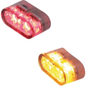Little Star-MX1 PRO Modul Turn Signal/Taillight/Brake Light Height(mm): 8,5 , Width(mm): 20 , Depth(mm): 10, Approved for rear, vertical and horizontal installation Tinted LED