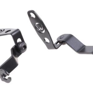 Front Turn Signal Bracket Black Powder Coated