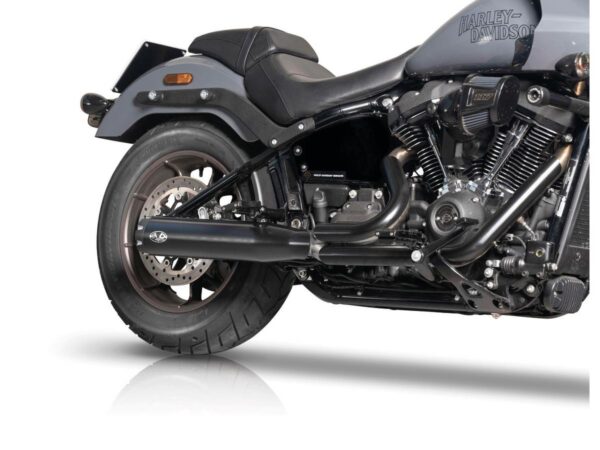 2 in 1 Full System Exhaust Endcap Revolver Black Ceramic Coated — изображение 2