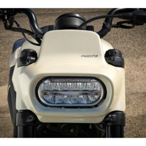 FAT NUMBER Headlamp Fairing for Sportster S Models Raw
