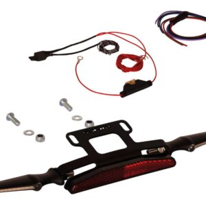 Rear Jetstream Turn Signal Bracket without Turn Signals for Sportster S Turn Signals not included Satin Black Powder Coated