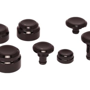 Smooth Cover Kit for Softail Matte Black Powder Coated