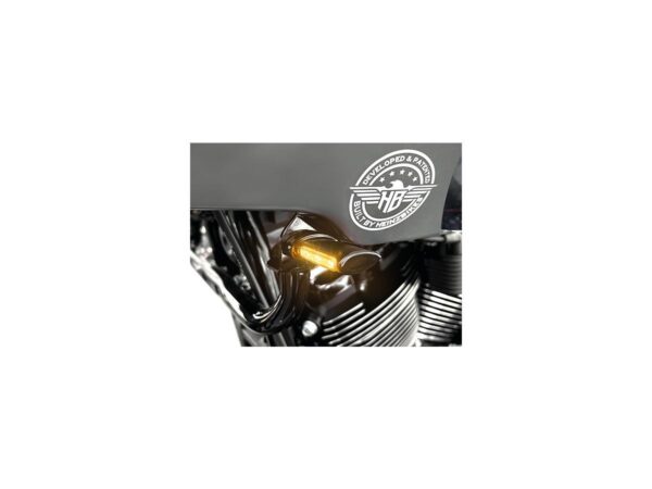 Classic ST Series LED Turn Signals Anodized Black Smoke LED — изображение 2