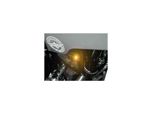 Nano ST Series LED Turn Signals Anodized Black Smoke LED — изображение 2