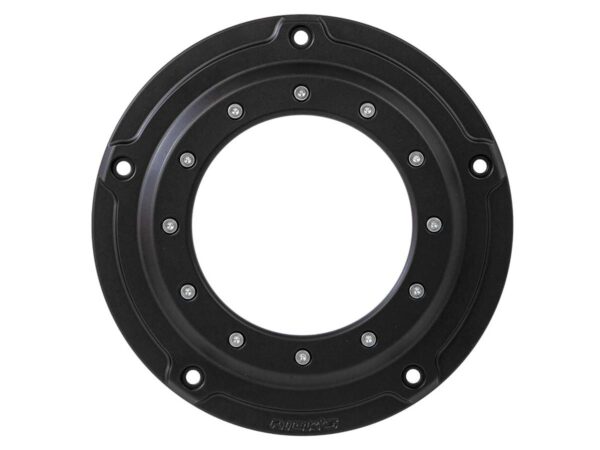 Porthole Derby Cover 5-hole Black Satin — изображение 2