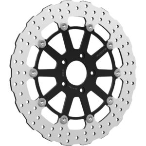 Steve Wave Design Floating Brake Disc Black Inner Carrier Stainless Steel 13" Front