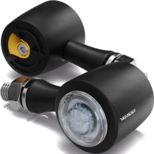 Enterprise-EP1 LED Turn Signals Gold Accent Black Tinted LED