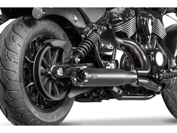 2 in 1 Full System Exhaust Endcap Revolver Stainless Steel Satin — изображение 3
