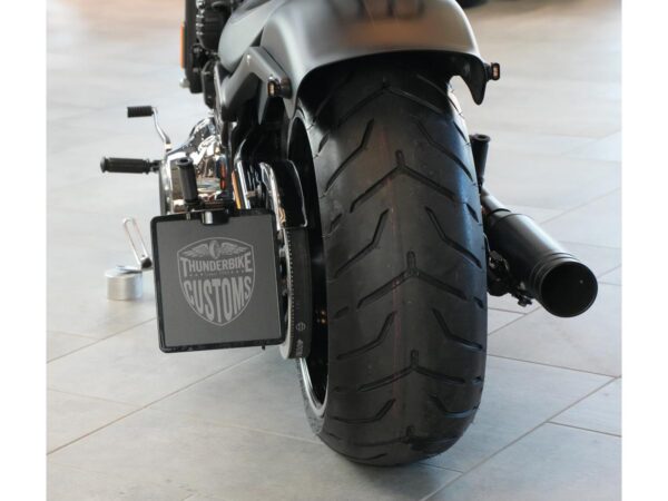 Medium Pro Side Mount License Plate Bracket Black — изображение 3