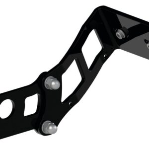 Medium Pro Side Mount License Plate Bracket Black