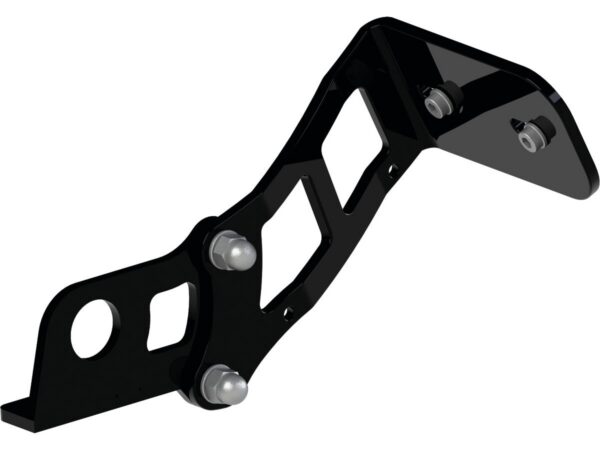 Medium Pro Side Mount License Plate Bracket Black