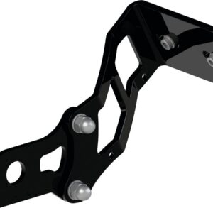 Medium Pro Side Mount License Plate Bracket Black
