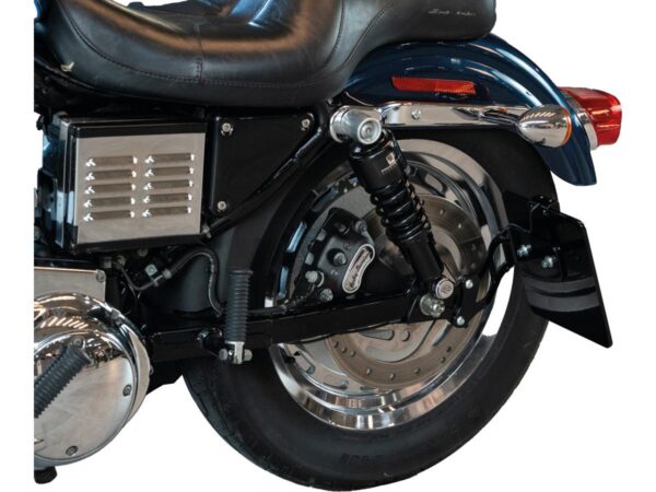 Medium Pro Side Mount License Plate Bracket Black — изображение 2