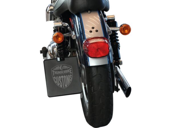 Medium Pro Side Mount License Plate Bracket Black — изображение 3