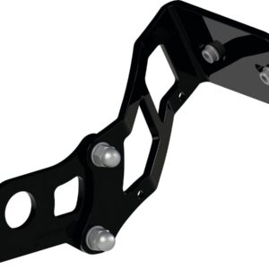 Medium Pro Side Mount License Plate Bracket Black