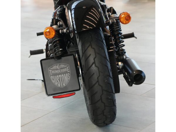 Medium Pro Side Mount License Plate Bracket Black — изображение 3