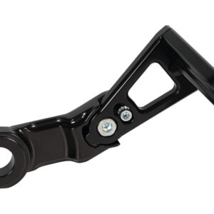 Medium Pro Alu Side Mount License Plate Bracket Black Anodized