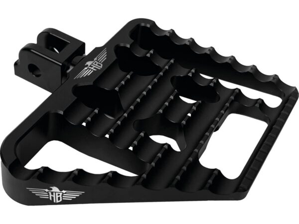 V1 Performance Mini Floorboards Black Satin Anodized — изображение 4