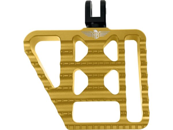 V1 Performance Passenger Mini Floorboards Gold Anodized — изображение 2