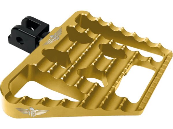 V1 Performance Passenger Mini Floorboards Gold Anodized — изображение 4