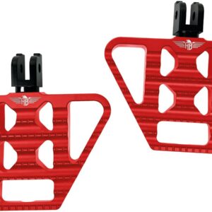 V1 Performance Mini Floorboards Red Anodized