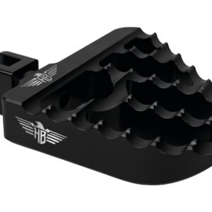 V2 Performance Mini Floorboards Black Satin Anodized