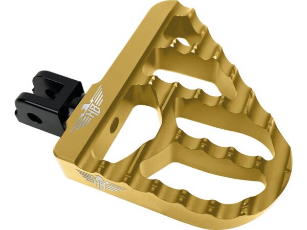 V2 Performance Passenger Mini Floorboards Gold Anodized