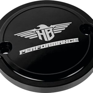 Performance Timer Cover 2-Hole Gloss Black Anodized