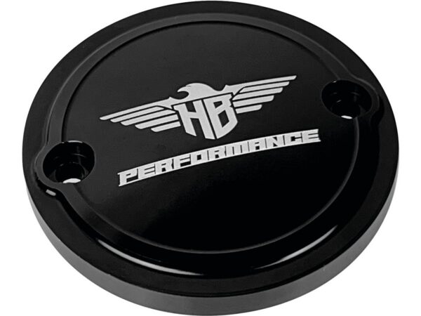 Performance Timer Cover 2-Hole Gloss Black Anodized