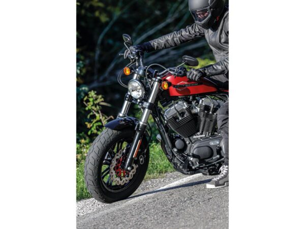 Colored Disc Wave DF FLW Floating Brake Disc Anodized Inner Aluminium Carrier Red 11,5" Rear — изображение 3