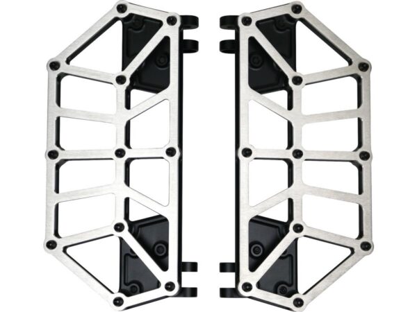 Next Level NXL Floorboards Brushed Stainless Steel Cover Black Anodized