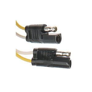 Flat Type 2 Pole Neoprene Molded Connector