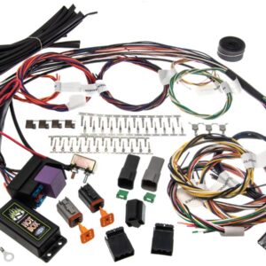 Complete Bike Harness With Starter Relay, 3-Circuits and Turn Signal Self Canceling Module