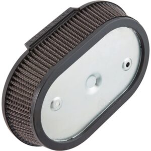 Big Sucker Upgrade Air Filter for M8 Factory Oval Filters (with OE Cover) Increased Height