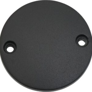 Smooth Point Cover for Big Twins Matte Black Powder Coated