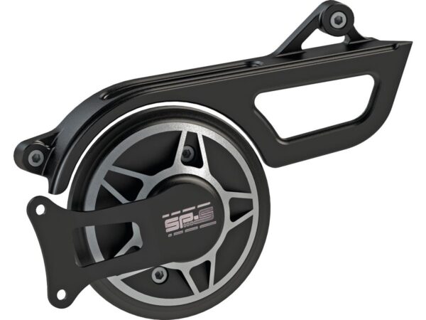 Front Pulley Cover for Sportster S and Nightster SP-S Design Black Cut