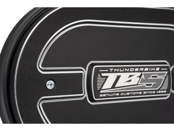 TB-S Oval Airbox Air Cleaner Cover Bi-Color Anodized — изображение 4