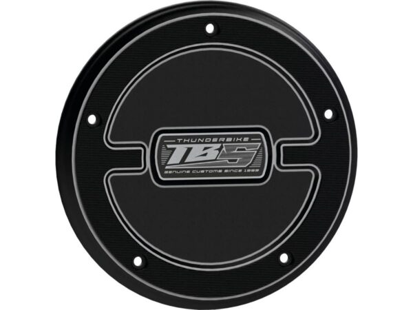 TB-S Clutch Cover Black Cut Anodized — изображение 2