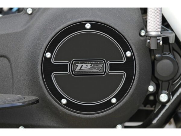TB-S Clutch Cover Black Cut Anodized — изображение 3