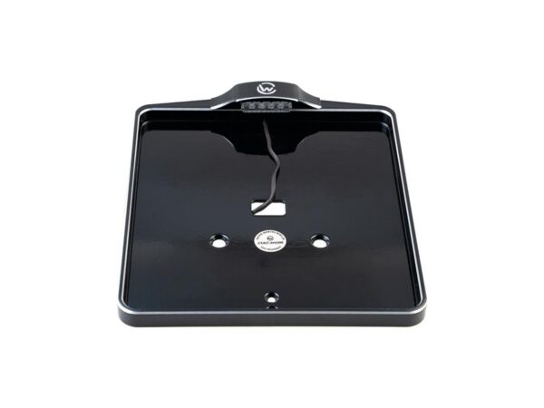 Mid-Mount License Plate Base Plate Kit Germany 180 x 200 mm Black Cut — изображение 4