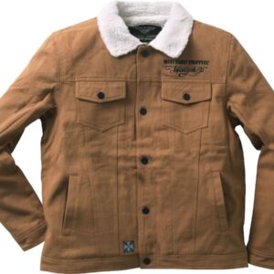 Sherpa Lined Canvas Jacket Duck