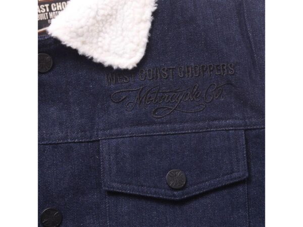 Sherpa Lined Denim Jacket — изображение 3