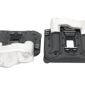 Knuckle Rocker Box Covers For Sportster 04-20 Black Cut