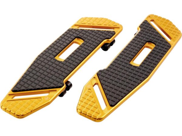 Speedliner Driver Floorboards Gold Anodized